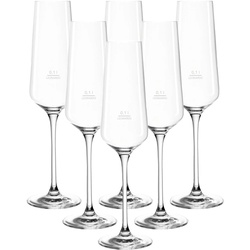 Leonardo Sektgläser geeicht Puccini Gastro-Edition 0,1 l 6er Set