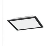 SellTec LED Panel Rahmen schwarz, CCT warmweiß - kaltweiß Home Office (30 x 30 m)