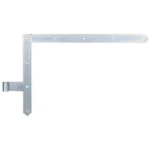 GAH Alberts Alberts Tor-Winkelband spitz, oben, 400x600mm ⌀16mm