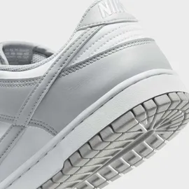 Nike Dunk Low Retro Sneaker, White Lt Smoke Grey White, 44.5 EU