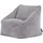 I.C.O.N. icon Sitzsack Grau, Textil, 100 L, 1-Sitzer, Freiform, 55x44x55 cm, Hergestellt in Deutschland, Oeko-Tex® Standard 100, Reach, Wohnzimmer, Hocker, Sitzsäcke, Kindersitzsäcke