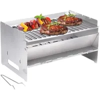 Camp 4 Camp4 Grill, faltbar, 250x400x220mm, Edelstahl Faltgrill 250x400x220