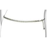 Bernd Götz Kettengürtel BERND GÖTZ "Kettengürtel schmücken die Taille mal ganz ohne Leder", Damen, Gr. S1, silber, Metall, Gürtel