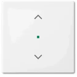 Busch-Jaeger BUSCH-BALANCE SI Tastwippe, Bussystem KNX, 1f, alpinweiß, glänzend, Kunststoff, Thermoplast