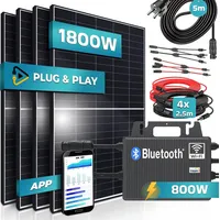 Sunniva SUNNIVA® Balkonkraftwerk 800W komplett Steckdose - TSUN 800W