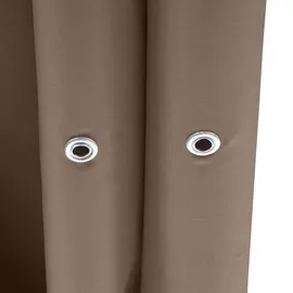 Mendler Ersatzbezug 370x300 cm 3,5 x 3,5 m Taupe-braun