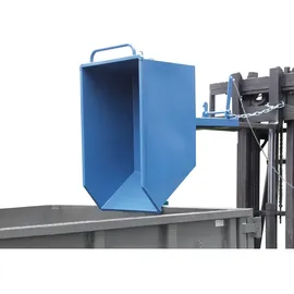 FETRA Kippbehälter Stahl 0,3 m3 blau