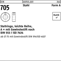Hörger & Geßler Stellring DIN 705 Gewindestift A 55x