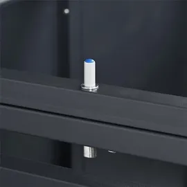 Estexo Mülltonnenbox 2 Türen anthrazit