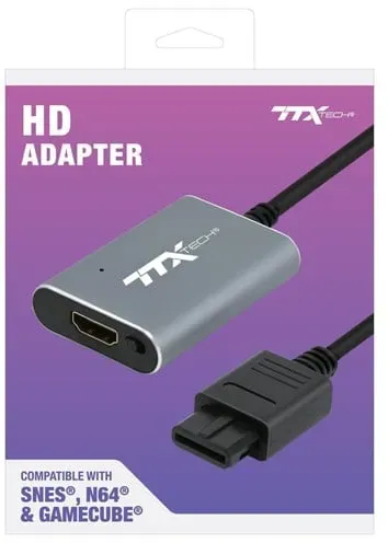 TTX HD Adapter for SNES N64 and GameCube - Wired Zubehör für Spielkonsole - Nintendo 64