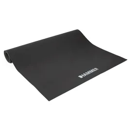 Hammer Bodenschutzmatte Protekt - Geräuschdämmend und strapazierfähig, Ideal für Fitnessgeräte wie Crosstrainer und Heimtrainer, 120 x 60 cm, Schwarz