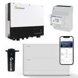 Growatt SPH3600 0% MwSt §12 III UstG 3,6kW Hybrid Wechselrichter mit 5.12kWh Solarspeicher-Set