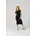 Maxirock Damen Schwarz 152