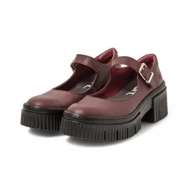 Art 1373 York Plateau für Damen. Burgunderrot, 40 EU