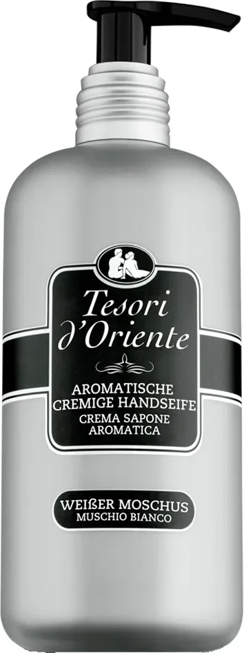 Tesori d ́ Oriente Weißer Moschus Flüssigseife 300 ml