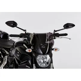 Ermax Naked-Bike-Scheibe Acrylic durchsichtig Schwarz getönt Topcase