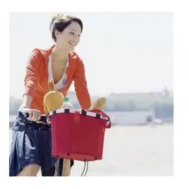 KLICKfix Bikebasket red