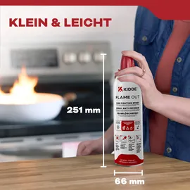 Kidde Feuerlöscher KFS-500 Pulver 0,5 l