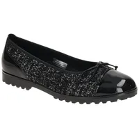 Gabor Fashion sportliche Ballerinas in schwarz | Gr.: 44