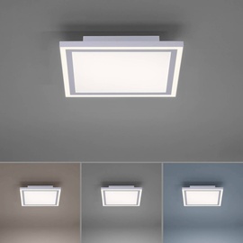 Leuchtendirekt Just Light 14850-16 LED-Deckenleuchte Edging tunable white, 31x31 cm
