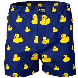Happy Shorts Webboxershorts Ente/Frosch/Vacation XL 3er Pack