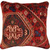 KUHFELL online & NOMAD Bodenkissen Sitzpouf persisches Gabbeh Sitzkissen 70 x 70 cm Kelim Bodenkissen