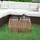 Teamson Home Beistelltisch Ø 47 x 47 cm Braun