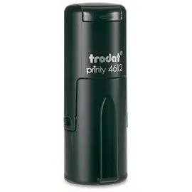 Trodat Textstempel, individualisierbar Printy 4612 selbstfärbend schwarz mit Logo, 1 St. - Nachträglich per Gutschein personalisieren