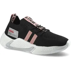 Schwarze Sneakers Artiker Sportliche Damenschuhe, 38