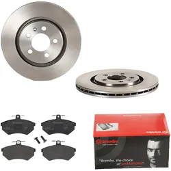 BREMBO Bremsensatz, Scheibenbremse vorne rechts links innenbelüftet 280mm für SKODA VW SEAT AUDI WULING (SGMW) NISSAN 24513053 357698151H 41060V4810 1