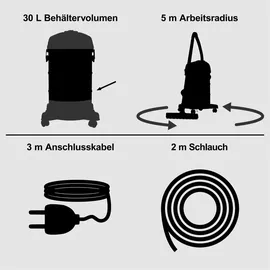 SCHEPPACH WDV30V2-BE schwarz