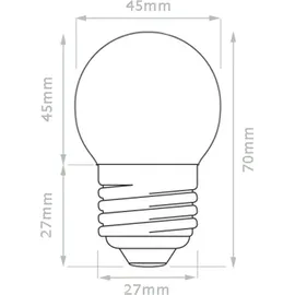 SPICELITE LED-Lichterkette spritzwassergeschützt 50 m Grün