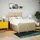 vidaXL Boxspringbett 140 x 200 cm Creme