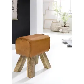Wohnling WL5.108 Design Turnbock Sitzhocker Braun