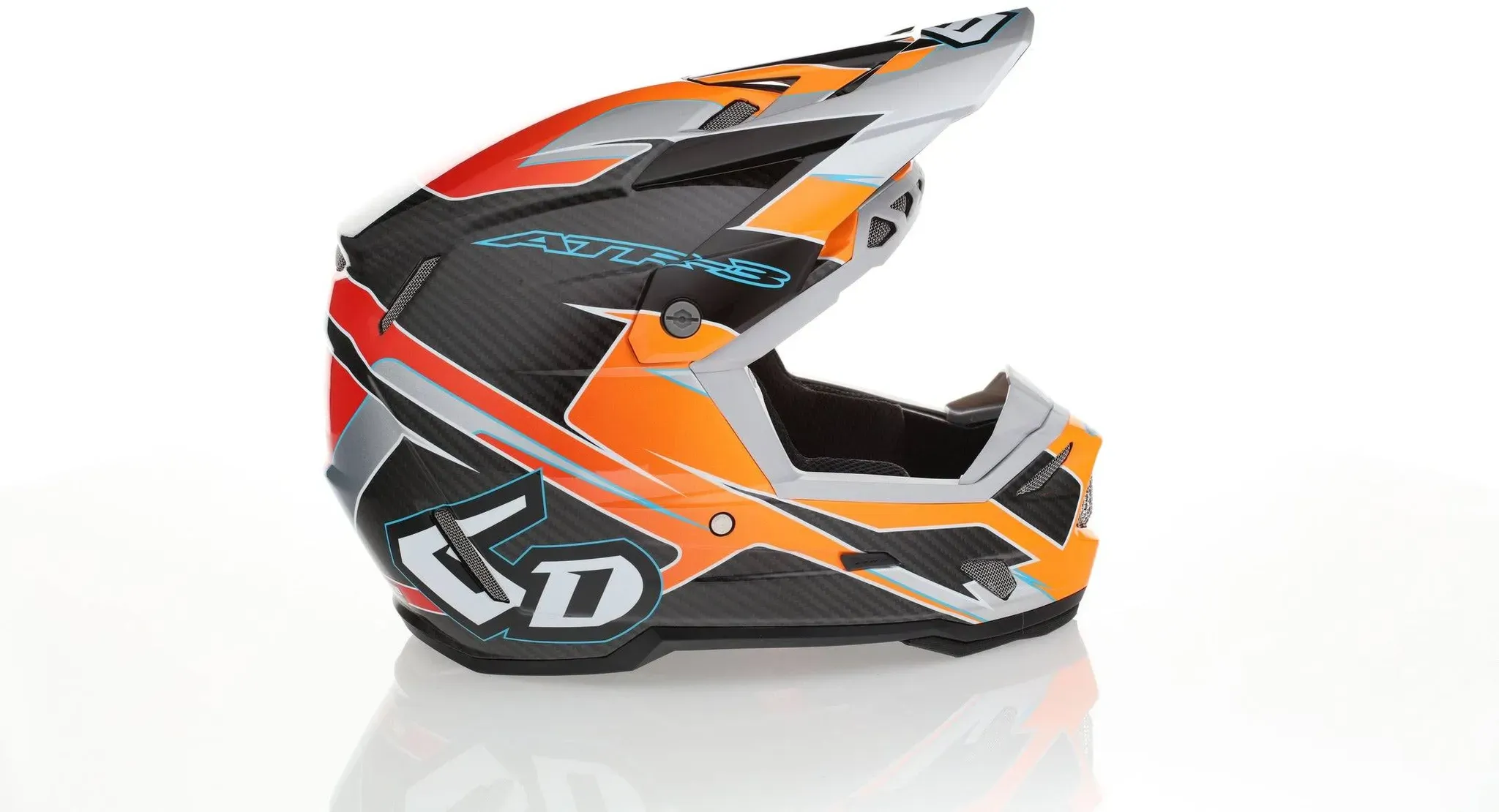 6D ATR-3Y Reflex Graphic glänzend Neon Orange - YL