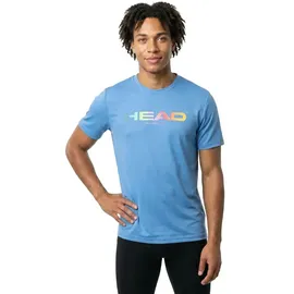 Head Rainbow T-Shirt Kurzarm Airforce Blue L