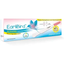 EarliBird ULTRAFRÜH Schwangerschaftstest 1 St Teststreifen
