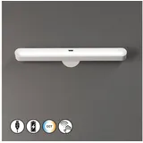 easy! by fhl FHL easy, Wandleuchte + Deckenleuchte, FHL Magnetic LED Unterbauleuchte 1,5W dimmbar Akku neutralweiss weiss 830074