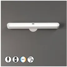 easy! by fhl FHL easy, Wandleuchte + Deckenleuchte, FHL Magnetic LED Unterbauleuchte 1,5W dimmbar Akku neutralweiss weiss 830074