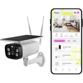 omajin by netatmo Omajin Solar Camera Schwarz