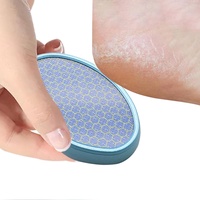 NICERAM Fußschrubber für Harte Hornhaut - Pediküre Fußfeile Hornhautentferner für Hornhaut,Nanometer-Glasradierer, um die Haut der Füße glatt und seidig zu halten