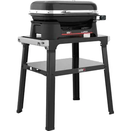 Weber LUMIN Elektrogrill mit Stand 2026 schwarz