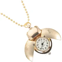 Hemobllo 1stk Taschenuhr Männer Geschenke Silberne Damenuhr Retro-hängeuhr Mechanische Uhren Für Herren Herrenhalskette Digitaluhr Für Herren Gliederkette Kinder Marienkäfer Junge Quarz Rom