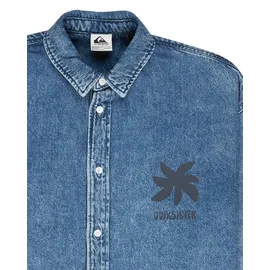 QUIKSILVER Langarmshirt Rahmat blau L (40)