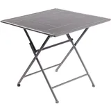 Greemotion Toulouse Klapptisch 80 x 80 x 74 cm grau