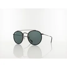 Ray-Ban Round Double Bridge RB3614N 002/R5 51-22 black/blue-gray classic