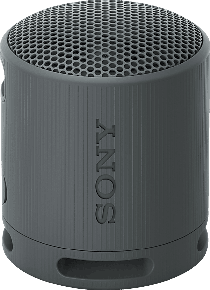 Sony SRS-XB100 — Kabelloser Bluetooth-Lautsprecher, tragbar, leicht, kompakt, Outdoor, Reise, langlebig, IP67 wasser- und staubdicht, 16 Std Akku, Trageriemen, Freisprechfunktion, schwarz