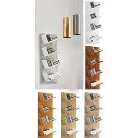 VCM Bücherregal Lansi 33 x 16 x 90 cm Weiß