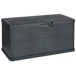 INDA-Exclusiv XL Auflagenbox Sitzbank 2 Personen Kunststoff  Anthrazit 340L