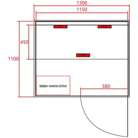 SANOTECHNIK Sauna+Infrarot TWINCOMBI